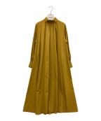 SUM1 STYLEスミスタイル）の古着「タートルギャザーワンピース」｜ブラウン