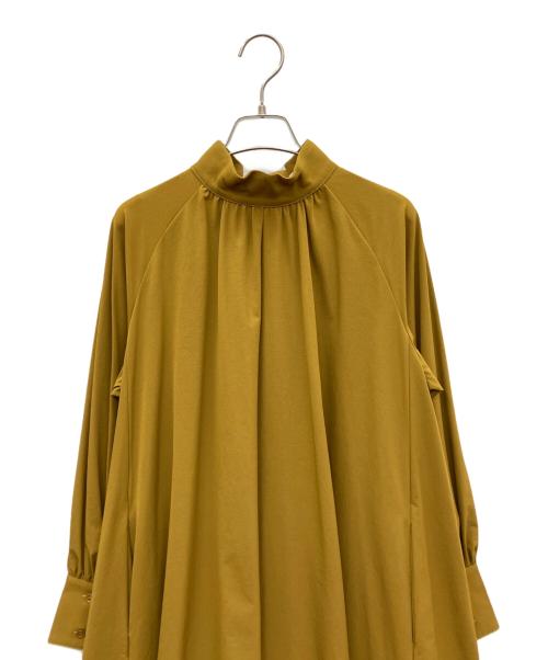 SUM1 STYLE（スミスタイル）SUM1 STYLE (スミスタイル) タートルギャザーワンピース ブラウン サイズ:SIZE Freeの古着・服飾アイテム