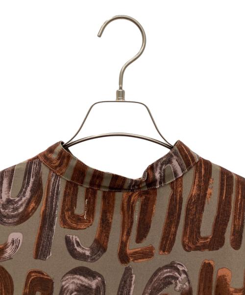 SUM1 STYLE（スミスタイル）SUM1 STYLE (スミスタイル) 長袖プリーツワンピース ブラウン サイズ:SIZE Free 未使用品の古着・服飾アイテム
