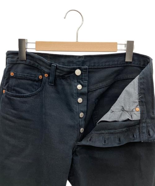 LEVI'S（リーバイス）LEVI'S (リーバイス) ブラックデニム ブラック サイズ:83.5cm (W33)の古着・服飾アイテム