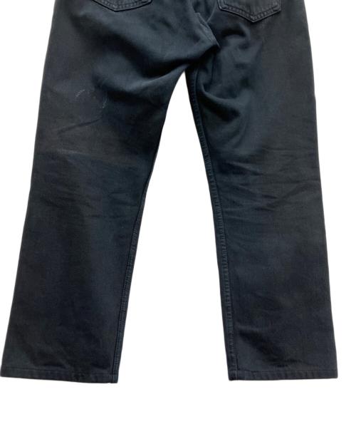 LEVI'S（リーバイス）LEVI'S (リーバイス) ブラックデニム ブラック サイズ:83.5cm (W33)の古着・服飾アイテム