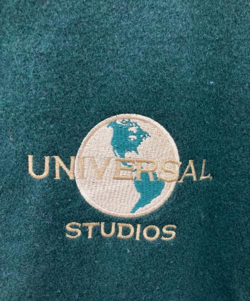UNIVERSAL STUDIOS（ユニバーサルスタジオ）UNIVERSAL STUDIOS (ユニバーサルスタジオ) 80s〜90sUNIVERSAL STUDIOS スタジャン グリーン サイズ:XLの古着・服飾アイテム