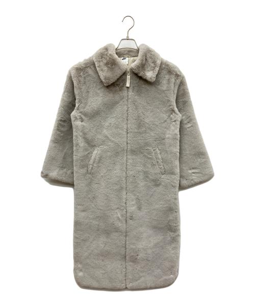 NIKE（ナイキ）NIKE (ナイキ) FX FUR グラフィック ロングジャケット グレー サイズ:XSの古着・服飾アイテム