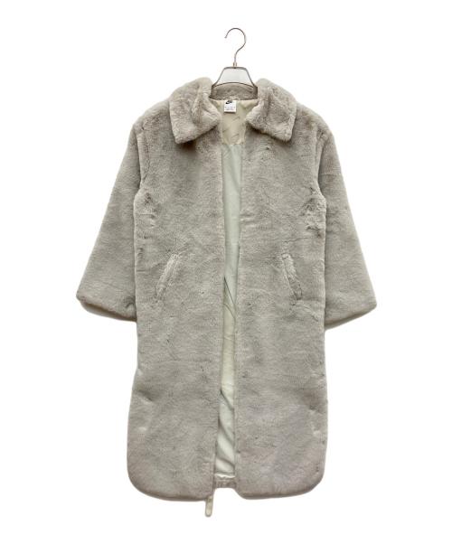 NIKE（ナイキ）NIKE (ナイキ) FX FUR グラフィック ロングジャケット グレー サイズ:XSの古着・服飾アイテム