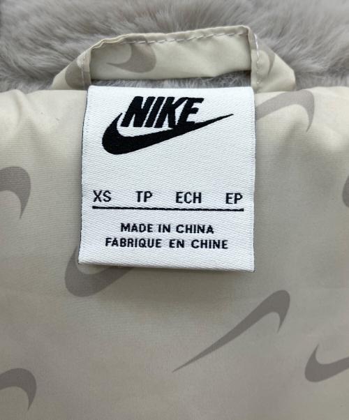 NIKE（ナイキ）NIKE (ナイキ) FX FUR グラフィック ロングジャケット グレー サイズ:XSの古着・服飾アイテム