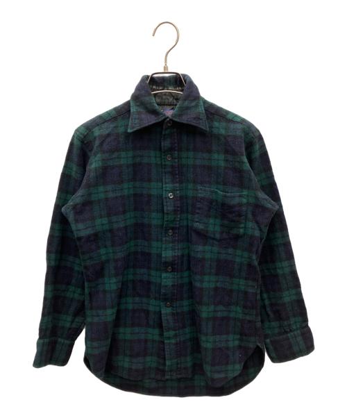 PENDLETON（ペンドルトン）PENDLETON (ペンドルトン) 長袖シャツ グリーン サイズ:Mの古着・服飾アイテム