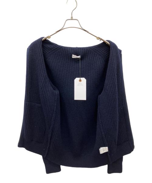APOLIS（アポリス）APOLIS (アポリス) ジップアップニットパーカー ネイビー サイズ:M 未使用品の古着・服飾アイテム