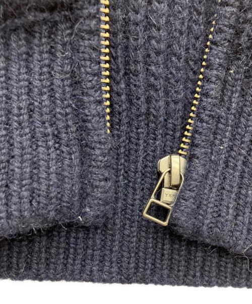 APOLIS（アポリス）APOLIS (アポリス) ジップアップニットパーカー ネイビー サイズ:M 未使用品の古着・服飾アイテム