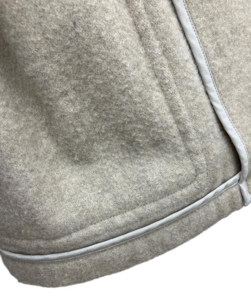 DANTON（ダントン）DANTON (ダントン) ウールパイル Vネックジャケット ベージュ サイズ:36の古着・服飾アイテム