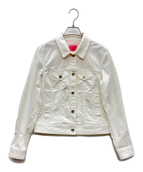 Kate Spade（ケイトスペード）Kate Spade (ケイトスペード) デニムジャケット ホワイト サイズ:SIZE XSの古着・服飾アイテム