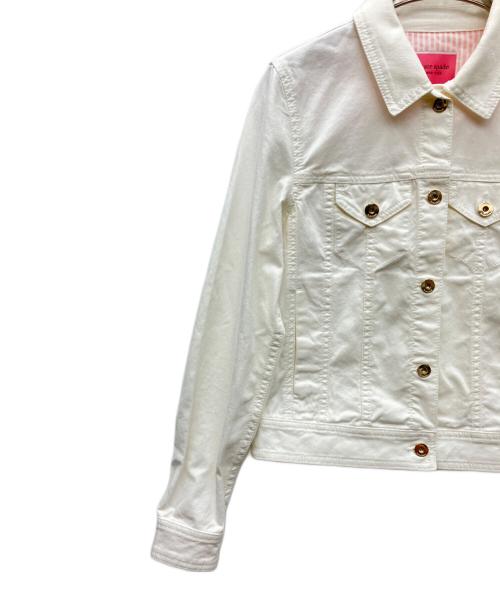 Kate Spade（ケイトスペード）Kate Spade (ケイトスペード) デニムジャケット ホワイト サイズ:SIZE XSの古着・服飾アイテム