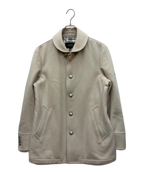 BURBERRY BLACK LABEL（バーバリーブラックレーベル）BURBERRY BLACK LABEL (バーバリーブラックレーベル) ウールコート ベージュ サイズ:Lの古着・服飾アイテム