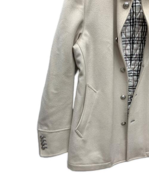 BURBERRY BLACK LABEL（バーバリーブラックレーベル）BURBERRY BLACK LABEL (バーバリーブラックレーベル) ウールコート ベージュ サイズ:Lの古着・服飾アイテム