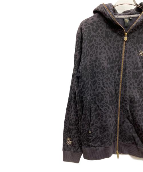 KARL KANI（カールカナイ）KARL KANI (カールカナイ) ジップパーカー グレー サイズ:SIZE XLの古着・服飾アイテム