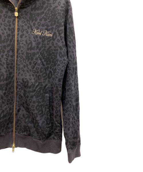 KARL KANI（カールカナイ）KARL KANI (カールカナイ) ジップパーカー グレー サイズ:SIZE XLの古着・服飾アイテム