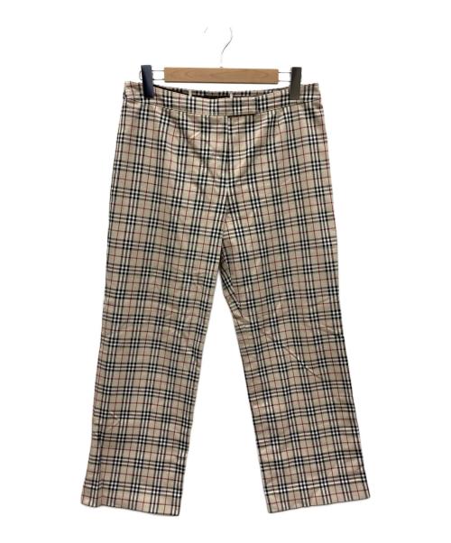 BURBERRY LONDON（バーバリーロンドン）BURBERRY LONDON (バーバリーロンドン) チェックパンツ ベージュ サイズ:44の古着・服飾アイテム