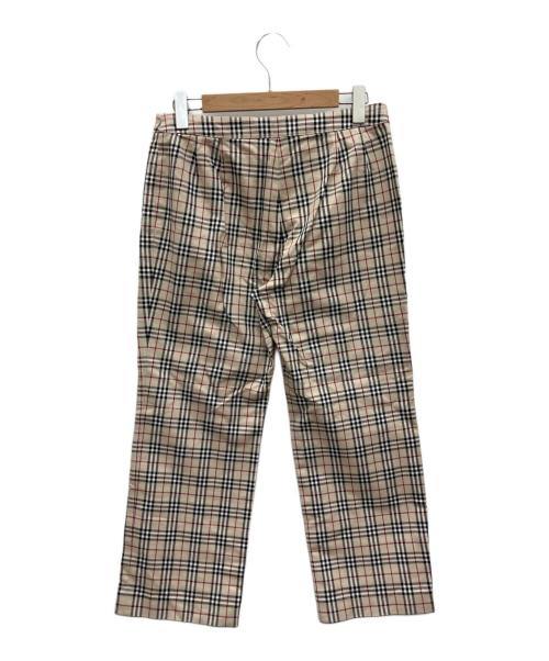 BURBERRY LONDON（バーバリーロンドン）BURBERRY LONDON (バーバリーロンドン) チェックパンツ ベージュ サイズ:44の古着・服飾アイテム