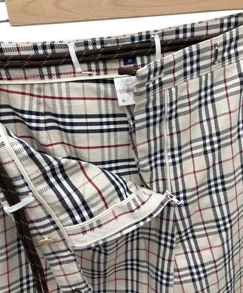 BURBERRY LONDON（バーバリーロンドン）BURBERRY LONDON (バーバリーロンドン) チェックパンツ ベージュ サイズ:44の古着・服飾アイテム