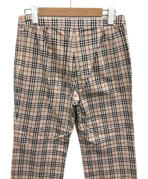 BURBERRY LONDON（バーバリーロンドン）BURBERRY LONDON (バーバリーロンドン) チェックパンツ ベージュ サイズ:44の古着・服飾アイテム