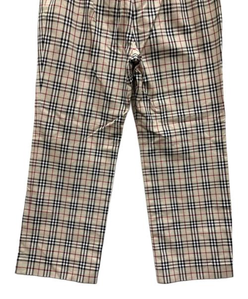 BURBERRY LONDON（バーバリーロンドン）BURBERRY LONDON (バーバリーロンドン) チェックパンツ ベージュ サイズ:44の古着・服飾アイテム