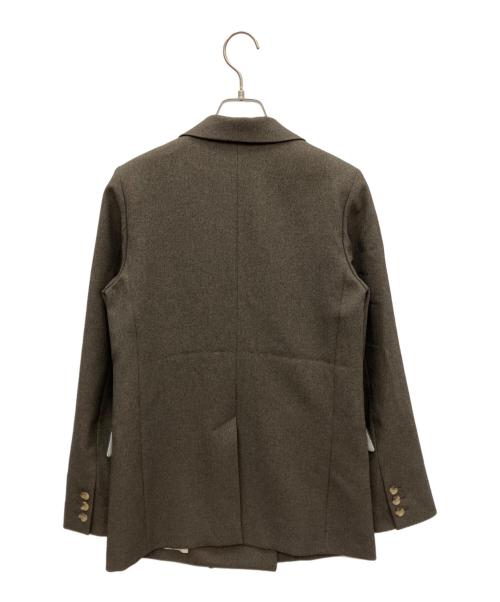 Noble（ノーブル）Noble (ノーブル) ブレザー ブラウン サイズ:38の古着・服飾アイテム