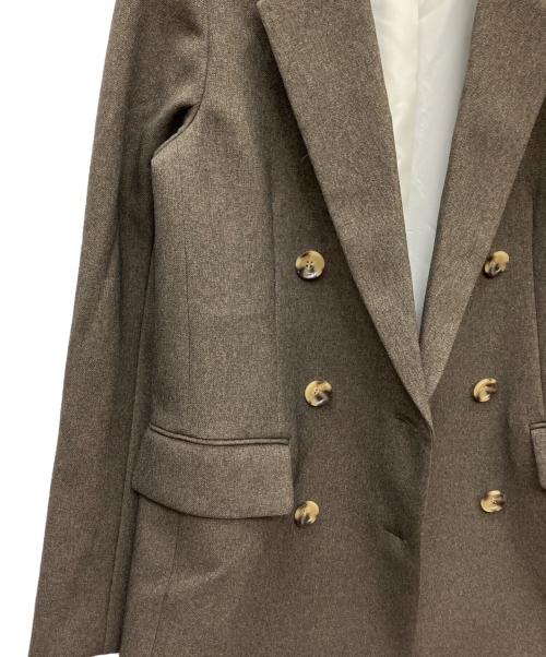 Noble（ノーブル）Noble (ノーブル) ブレザー ブラウン サイズ:38の古着・服飾アイテム