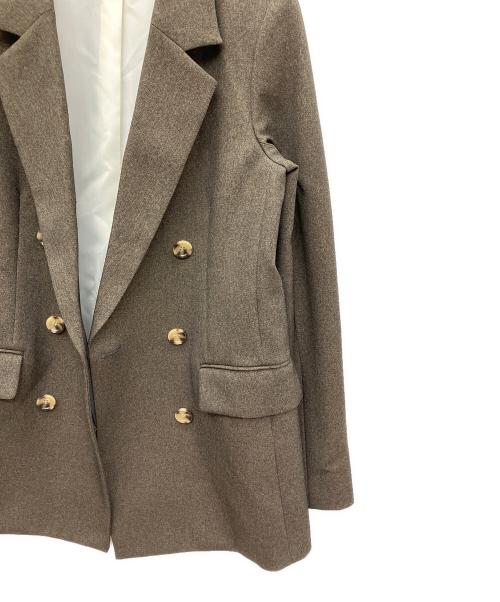 Noble（ノーブル）Noble (ノーブル) ブレザー ブラウン サイズ:38の古着・服飾アイテム