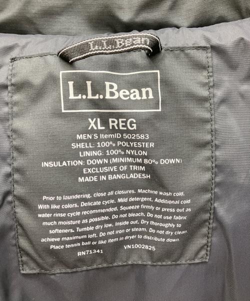 L.L.Bean（エルエルビーン）L.L.Bean (エルエルビーン) ダウンジャケット ブラック サイズ:XLの古着・服飾アイテム
