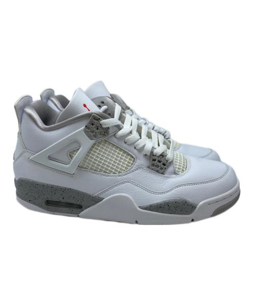 NIKE（ナイキ）NIKE (ナイキ) AIR JORDAN 4 RETRO ホワイト サイズ:28.5cmの古着・服飾アイテム
