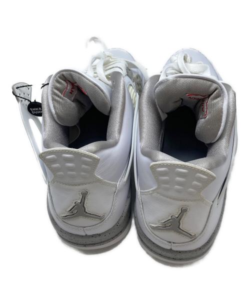 NIKE（ナイキ）NIKE (ナイキ) AIR JORDAN 4 RETRO ホワイト サイズ:28.5cmの古着・服飾アイテム