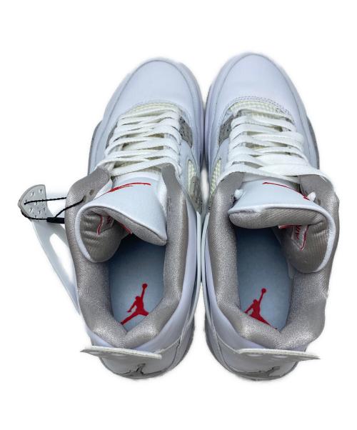NIKE（ナイキ）NIKE (ナイキ) AIR JORDAN 4 RETRO ホワイト サイズ:28.5cmの古着・服飾アイテム