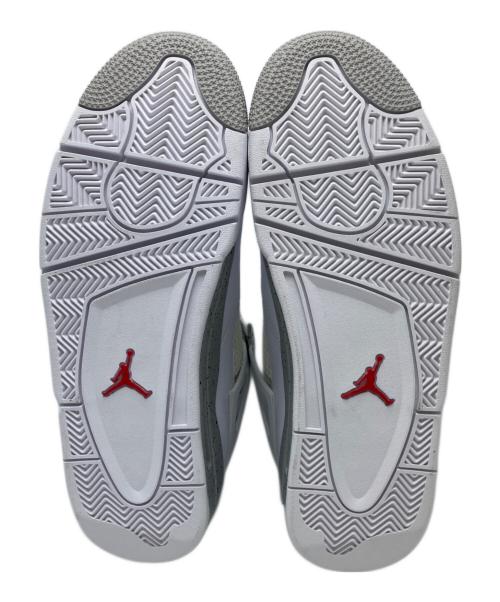 NIKE（ナイキ）NIKE (ナイキ) AIR JORDAN 4 RETRO ホワイト サイズ:28.5cmの古着・服飾アイテム