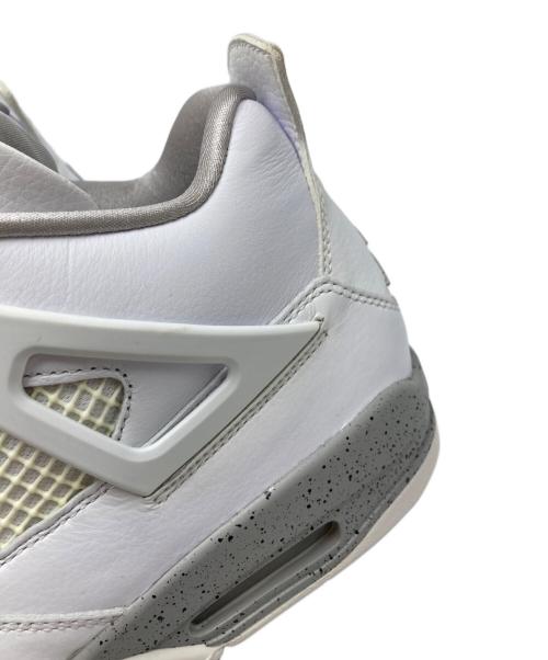 NIKE（ナイキ）NIKE (ナイキ) AIR JORDAN 4 RETRO ホワイト サイズ:28.5cmの古着・服飾アイテム
