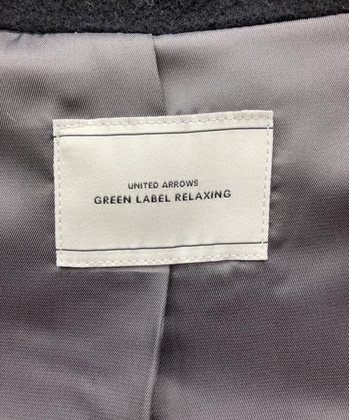 U.A. GreenLabelRelaxing（ユナイテッドアローズグリーンレーベル リラクシング）U.A. GreenLabelRelaxing (ユナイテッドアローズグリーンレーベル リラクシング) リバーテーラードミドルコート ブラック サイズ:Free 未使用品の古着・服飾アイテム
