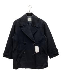 Spick and Span（スピック＆スパン）の古着「ビーバーPコート」｜ブラック