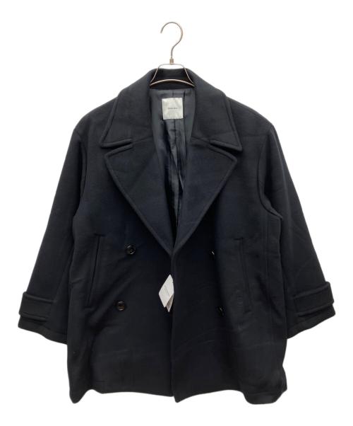 Spick and Span（スピック＆スパン）Spick and Span (スピック＆スパン) ビーバーPコート ブラック サイズ:38 未使用品の古着・服飾アイテム