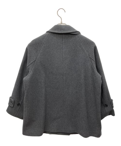 URBAN RESEARCH（アーバンリサーチ）URBAN RESEARCH (アーバンリサーチ) スーパー100メルトンPコート グレー サイズ:Freeの古着・服飾アイテム