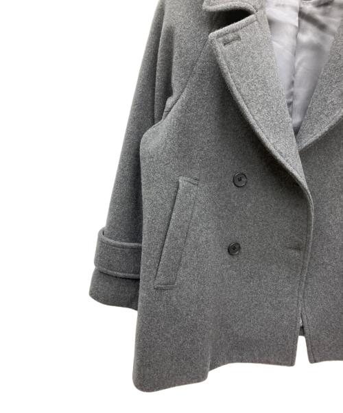 URBAN RESEARCH（アーバンリサーチ）URBAN RESEARCH (アーバンリサーチ) スーパー100メルトンPコート グレー サイズ:Freeの古着・服飾アイテム