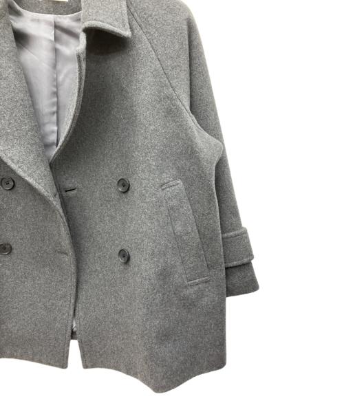 URBAN RESEARCH（アーバンリサーチ）URBAN RESEARCH (アーバンリサーチ) スーパー100メルトンPコート グレー サイズ:Freeの古着・服飾アイテム