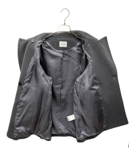 URBAN RESEARCH（アーバンリサーチ）URBAN RESEARCH (アーバンリサーチ) スーパー100メルトンPコート グレー サイズ:Freeの古着・服飾アイテム