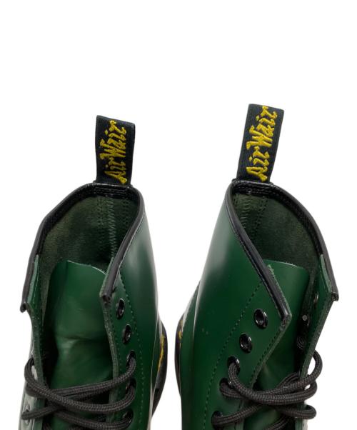 Dr.Martens（ドクターマーチン）Dr.Martens (ドクターマーチン) 8ホールブーツ グリーン サイズ:25cmの古着・服飾アイテム