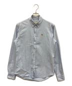 maison kitsuneメゾンキツネ）の古着「長袖シャツ」｜ブルー