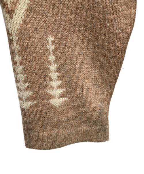 PENDLETON（ペンドルトン）PENDLETON (ペンドルトン) ウールカーディガン ブラウン サイズ:Mの古着・服飾アイテム