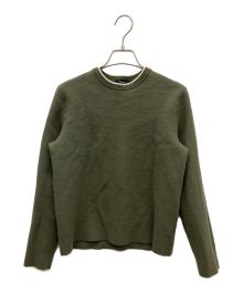 theory（セオリー）の古着「薄手ニット」｜オリーブ