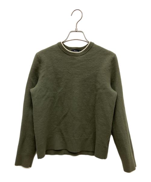theory（セオリー）theory (セオリー) 薄手ニット オリーブ サイズ:SIZE Sの古着・服飾アイテム
