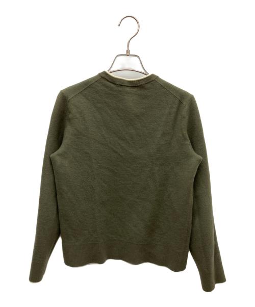 theory（セオリー）theory (セオリー) 薄手ニット オリーブ サイズ:SIZE Sの古着・服飾アイテム