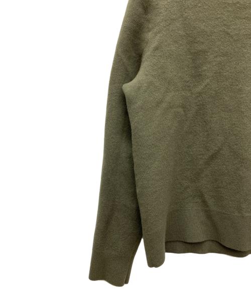 theory（セオリー）theory (セオリー) 薄手ニット オリーブ サイズ:SIZE Sの古着・服飾アイテム