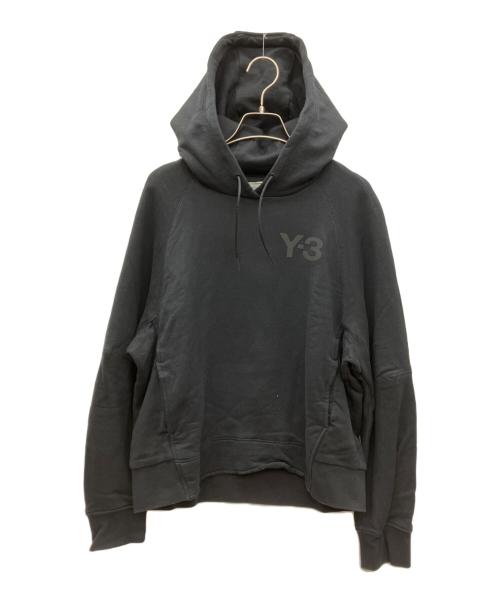 Y-3（ワイスリー）Y-3 (ワイスリー) クラシック チェスト ロゴ フーディ ブラック サイズ:SIZE XSの古着・服飾アイテム