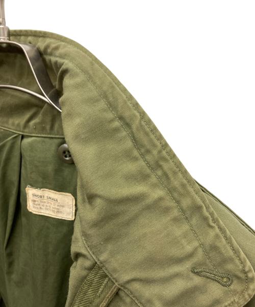 US ARMY（ユーエスアーミー）US ARMY (ユーエスアーミー) M-65フィールドジャケット グリーン サイズ:SHORT SMALLの古着・服飾アイテム