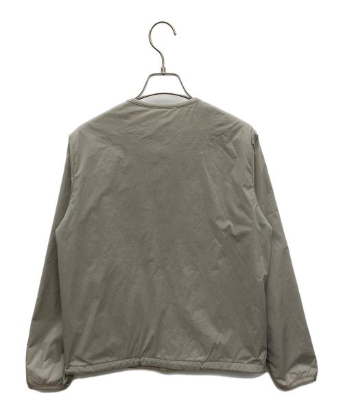 DANTON（ダントン）DANTON (ダントン) 中綿ノーカラージャケット ベージュ サイズ:36の古着・服飾アイテム